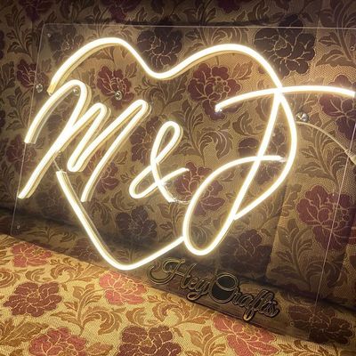 Custom LED Flex Licht Happy Birthday Neon Schild für die Party Gold Gelb