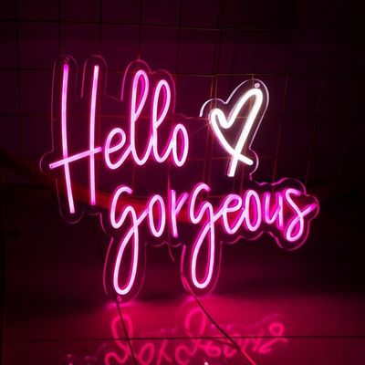 Custom LED Neon Schild Party Geburtstagsgeschenke Für Wand Rosa Zimmer Dekor Glückliches Geburtstag Neon Bar Schilder