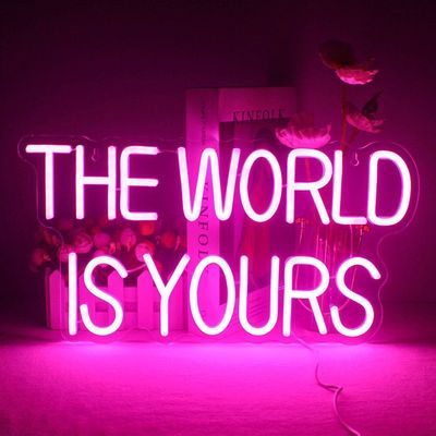 50000 Stunden Arbeitszeit Custom DIY Neon-Lichtschilder für Hochzeitsbar Party Dekoration