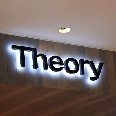 Maßgeschneiderte Größe LED Beleuchtungsschild 28C Temperatur Für die Firmenrezeption