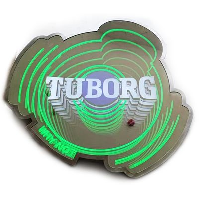 Zeitgenössischer Design Stil Magischer Tunnel Spiegel Wand hängend Endlos 3d Led Infinity Spiegel
