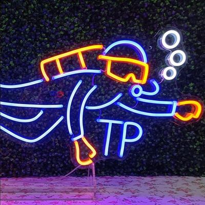 Custom Store Logo Name Neon-Schild Briefe Außen angepasste Größe Led Neon-Lichtschild