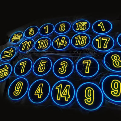 Custom Store Logo Name Neon-Schild Briefe Außen angepasste Größe Led Neon-Lichtschild