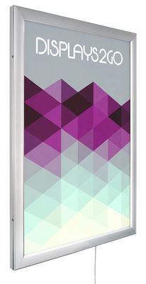 12V Stromverbrauch Led Double-Sided Slim Light Box für individuelle Logo-Design