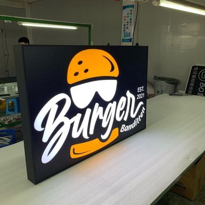 Custom Light Board Marker 3D Sign LED Acryl Werbelicht für den Außenbereich