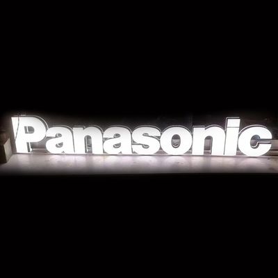 Außen 3D Lichtschild mit Akrylbuchstaben und LED-Kunst bei 25°C