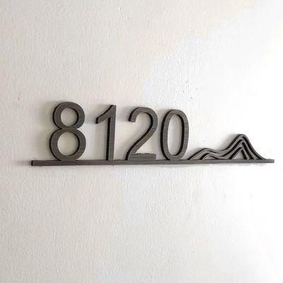 Anti-Rost-Metall-Buchstaben-Logo mit 50000 Arbeitsstunden Lebensdauer und benutzerdefinierte Farbdesign