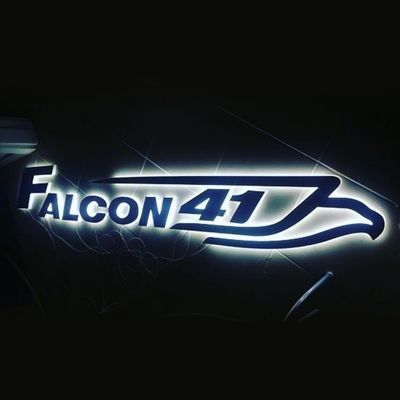 Werbung Custom Backlit Brief PC Acryl 3D Briefe LED Beleuchtungsschild für Büromauer