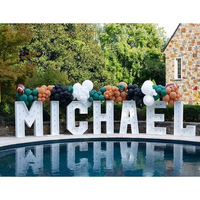 Besonderheiten für Hochzeitsdekorationen Vintage Marquee Letters Led-Beleuchtung mit 12 V Eingangsspannung