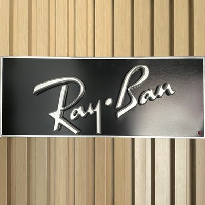 Akrylwerbung 3D Led Plastik Leuchtzeichen für Frontlicht Wort Logo Zeichen