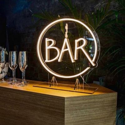 12V Custom Logo Hochzeit Acryl Neon Licht Schild ideal für Büro Dekoration in Geschäften