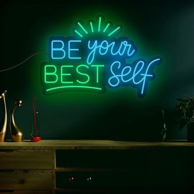 12V Custom Logo Hochzeit Acryl Neon Licht Schild ideal für Büro Dekoration in Geschäften