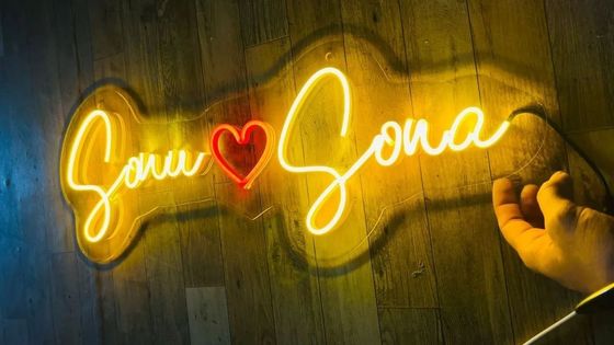 40 C Neon Schild Hochzeitsschmuck Marquee Licht Up Briefe Willst du mich heiraten