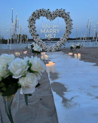 Hochzeitsmarke Light Up Letters Neon Schild für individuelle Dekoration