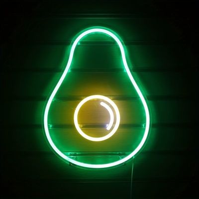 Gleichstromversorgung Akryl Neonlicht für benutzerdefiniertes Logo Hochzeitsschild und Werbetafel