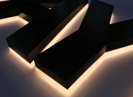 Krankenhäuser Schnee im Freien Individualisierte LED-Kanalschilder 3D-LED-Briefwerbung Schild