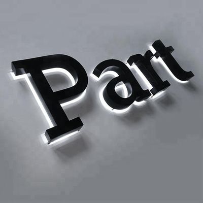 Home 3D-LED-Briefbrett mit umgekehrt beleuchtetem Kanal und Acrylmaterialdesign