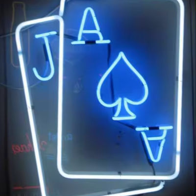 Custom Logo Neon-Namenzeichen für Geschäftswerbebrett und 28C Eingangsspannung 12 V