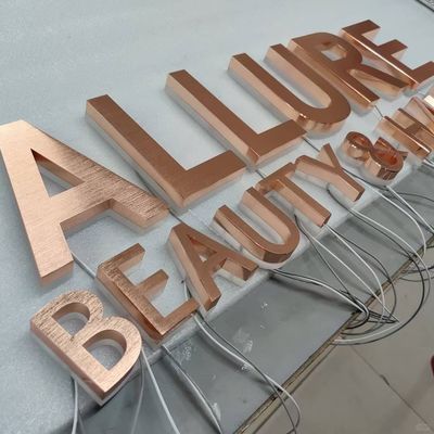 Custom Business Shop Außenwand hängende Acryl-Logo-Schildertafel für Unternehmen