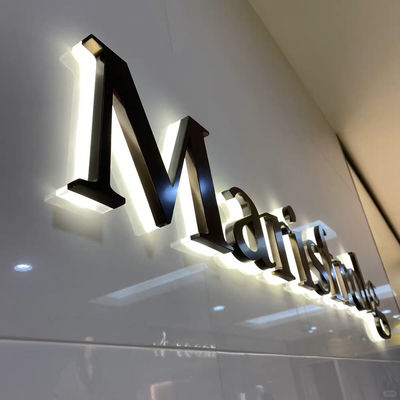 Customized Led Letter Signage 3D-Metall aus Edelstahl