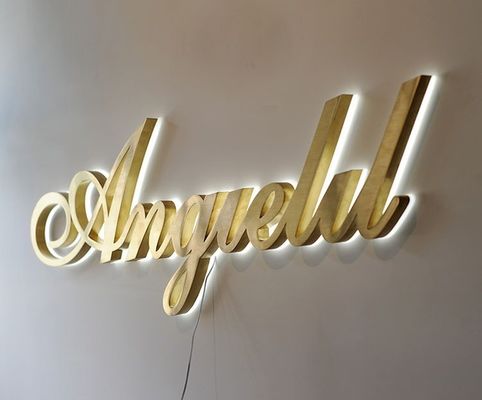 Innen- und Außenwerbung Metallgeschäftsschild mit 50000 Arbeitsstunden
