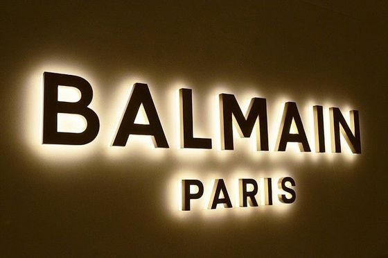 Schnee Outdoor Signage Shop Sign LED Letter Custom Metal Storefront Outdoor Front 3D Shop Geschäft