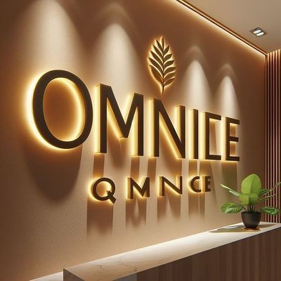 28C Hintergrundbeleuchtung Logo Acryl Edelstahl Schriftmal Led Außen