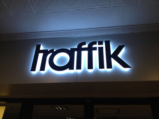 Custom 3D LED Beleuchtete Schriftzüge Umweltfreundliche Büro-Hintergrundbeleuchtung