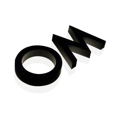80 Ra Farbwiedergabeindex Custom 3D Acrylic Business Logo Zeichen für Innen- und Außenbereich