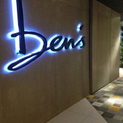 Beschilderung Hintergrundbeleuchtung Logo LED-Buchstaben mit weichem, warmem weißem Licht